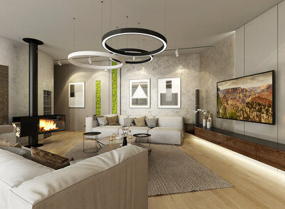Family house in walnut decor | AŤÁK DESIGN