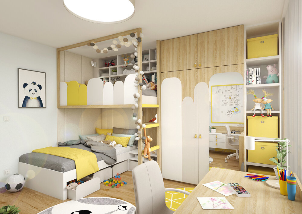 Kids room designs AŤÁK DESIGN