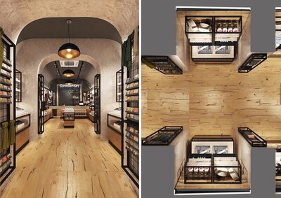 Shops and stores design | AŤÁK DESIGN