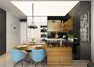 Kitchen design for gentlemen | AŤÁK DESIGN