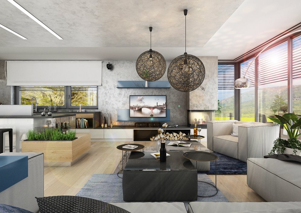 Complete interior design of a family house, Prague | AŤÁK DESIGN