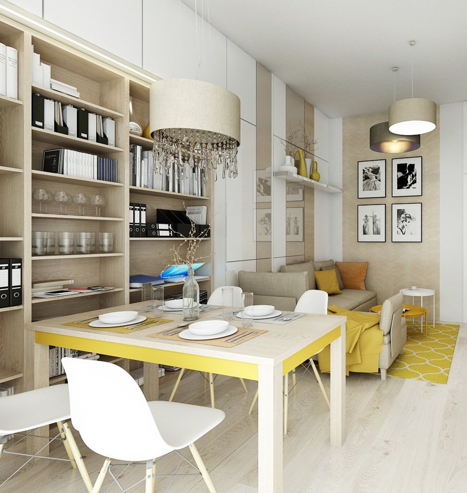 Interior of a girl's studio | AŤÁK DESIGN