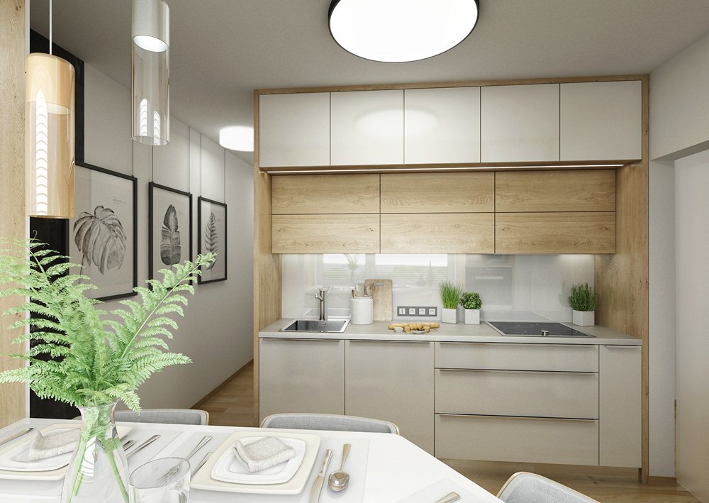 Reconstruction of a prefabricated mini kitchen | AŤÁK DESIGN