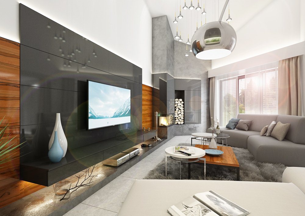 High gloss living room AŤÁK DESIGN