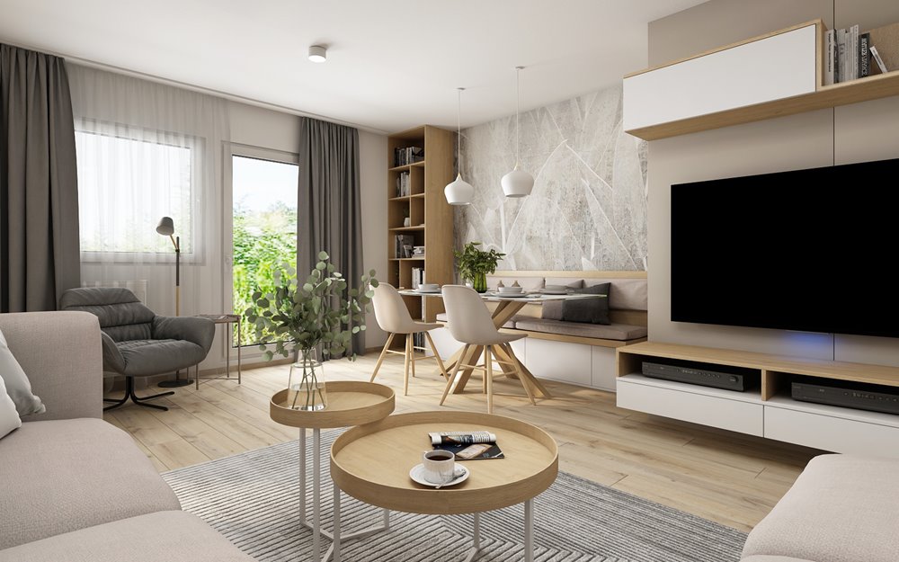 Living room design | AŤÁK DESIGN