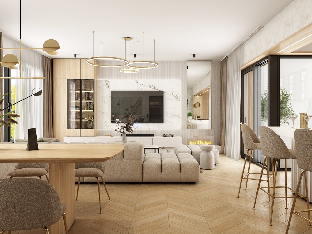 Living room design | AŤÁK DESIGN