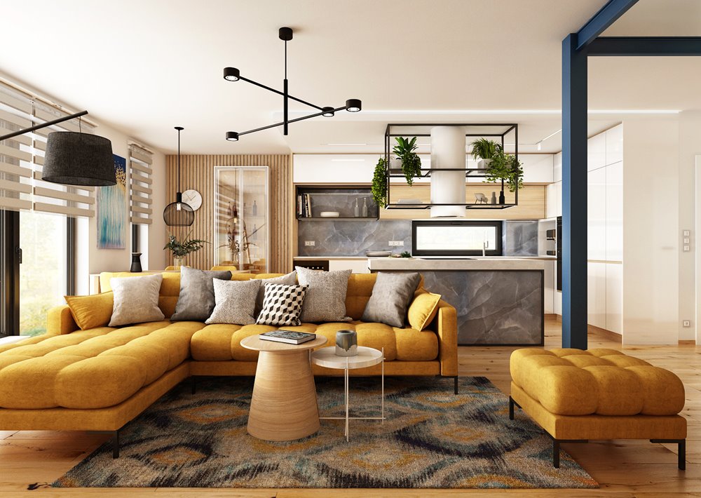Living room design | AŤÁK DESIGN